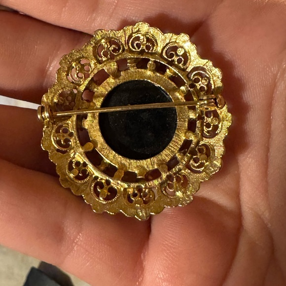 VTG Mourning Brooch - Picture 7 of 7